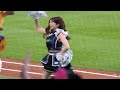 【4k】2024.4.6 上山真奈 ファイターズ讃歌 限定衣装 ファイターズガール エスコンフィールド北海道