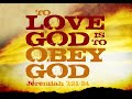 Obedience Is Required - Special Message From The Lord