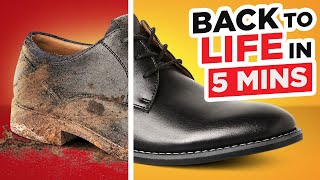 How To RESCUE Shoes From Mud and Grime // Back To Life In 5 mins!