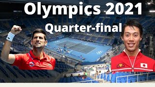 N.Djokovic vs K. Nishikori Olympics 2021 | Highlights