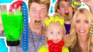SOUREST GUMMY DRINK IN THE WORLD CHALLENGE!! Warheads, Toxic Waste Smoothie (EXTREMELY DANGEROUS)