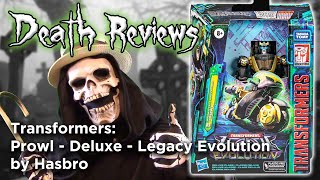 Death Reviews: Prowl (TFA) - Deluxe - Legacy Evolution