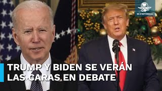 Todo lo que debes saber sobre el primer debate entre Joe Biden y Donald Trump