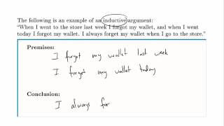 Logic Example: Inductive Argument