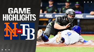 Mets vs. Rays Game Highlights (5/4/24) | MLB Highlights