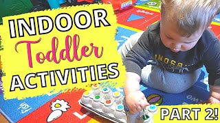 HOW TO ENTERTAIN A 1-2-YEAR-OLD TODDLER || INDOOR TODDLER ACTIVITIES (1-2 YEARS) | PART 2