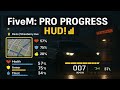[QBCore - ESX] FiveM Progress HUD Script - Setup & Feature Showcase | Eyes Store