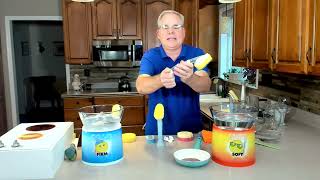 9pc Dish Daddy Soap Wand with Interchangable Cleaning Heads by Scrub Daddy on QVC