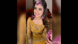Hiba Bukhari mayun  #hibabukhari #shorts #wedding #makeup