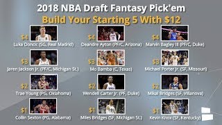 2018 NBA Draft: Top 12 Players Following The Combine