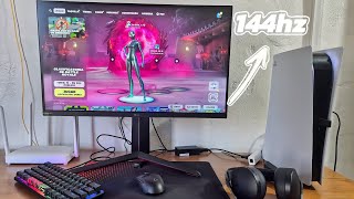 POV FORTNITE en PS5 con TECLADO y MOUSE 4K 120FPS