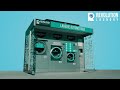 un kiosque laverie extérieur et automatique