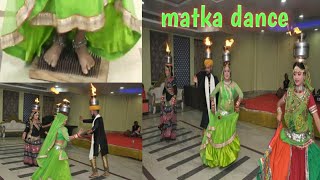 राजस्थानी मटका डाँस || matka dance ||  Rajasthani Folk Dance ||