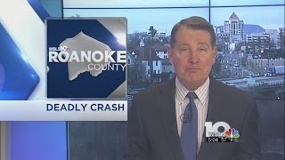 Victim in fatal I-81 Roanoke County crash identified