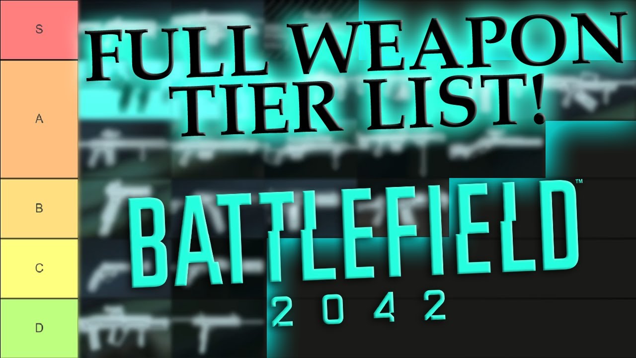 Battlefield 2042 Weapons Tier List [AT LAUNCH] - YouTube