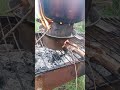 Kelly kettle hobo stove in action