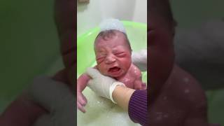 #newbirth #newbornarrival #newborn miracle bath