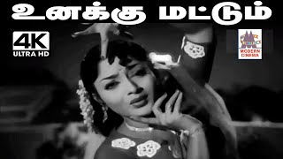 Unakku Mattum Unakku Mattum Songs 4K P.சுசீலா பாடிய பாடல் உனக்கு மட்டும் உனக்கு மட்டும்