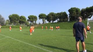 Al centro sportivo di Zanica con Horst Wein