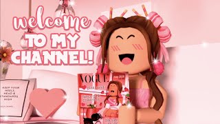 welcome to my channel (new intro!) || mxddsie ♡