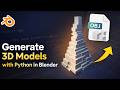 How to Use Python in Blender to Generate 3D Models (Step by Step)