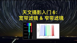 天文摄影入门 6：宽带 \u0026 窄带滤镜