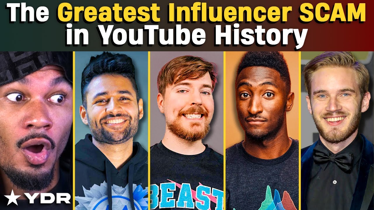 The Greatest Influencer Scam In Youtube History Youtube