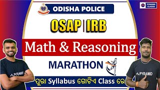 OSAP IRB Math & Reasoning Class in Odia | Osap irb Previous year Questions | osap irb Syllabus