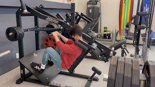 gymleco pendulum squat machine / 짐레코 펜듈럼 스쿼트 머신