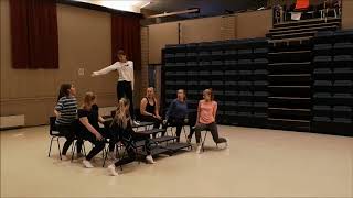 Fame - The musical - se klipp fra øvelsene på Karmøy kulturskole