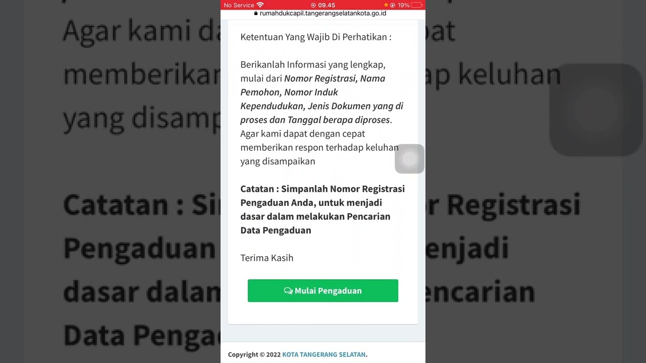 Tutorial Tata Cara Pendaftaran Online Dokumen Kependudukan Di Website ...