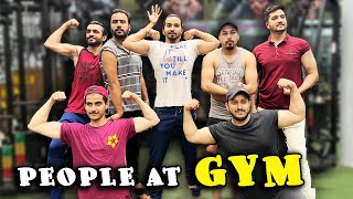 Types of People at Gym