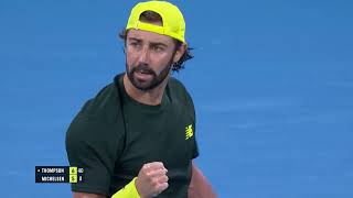 ATP 250 Brisbane, Thompson-Michelsen 7-5 6-3: gli highlights