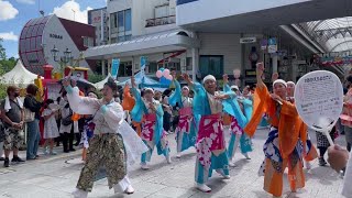 au 2022よさこい鳴子踊り特別演舞  帯屋町演舞場