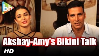 "Amy Jackson Might Slap You If You Don't Admire Her Bikini Avatar": Akshay Kumar
