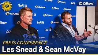 Les Snead & Sean McVay Recap First Round of 2024 NFL Draft, Selecting FSU DE Jar