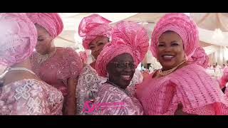 SHADE OKOYA STEAL SHOW WITH HER IRRESISTIBLE CHARM @ MKO ABIOLA DAUGHTER WEDDING IN LAGOS