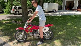 2003 Honda XR70R motorcycle