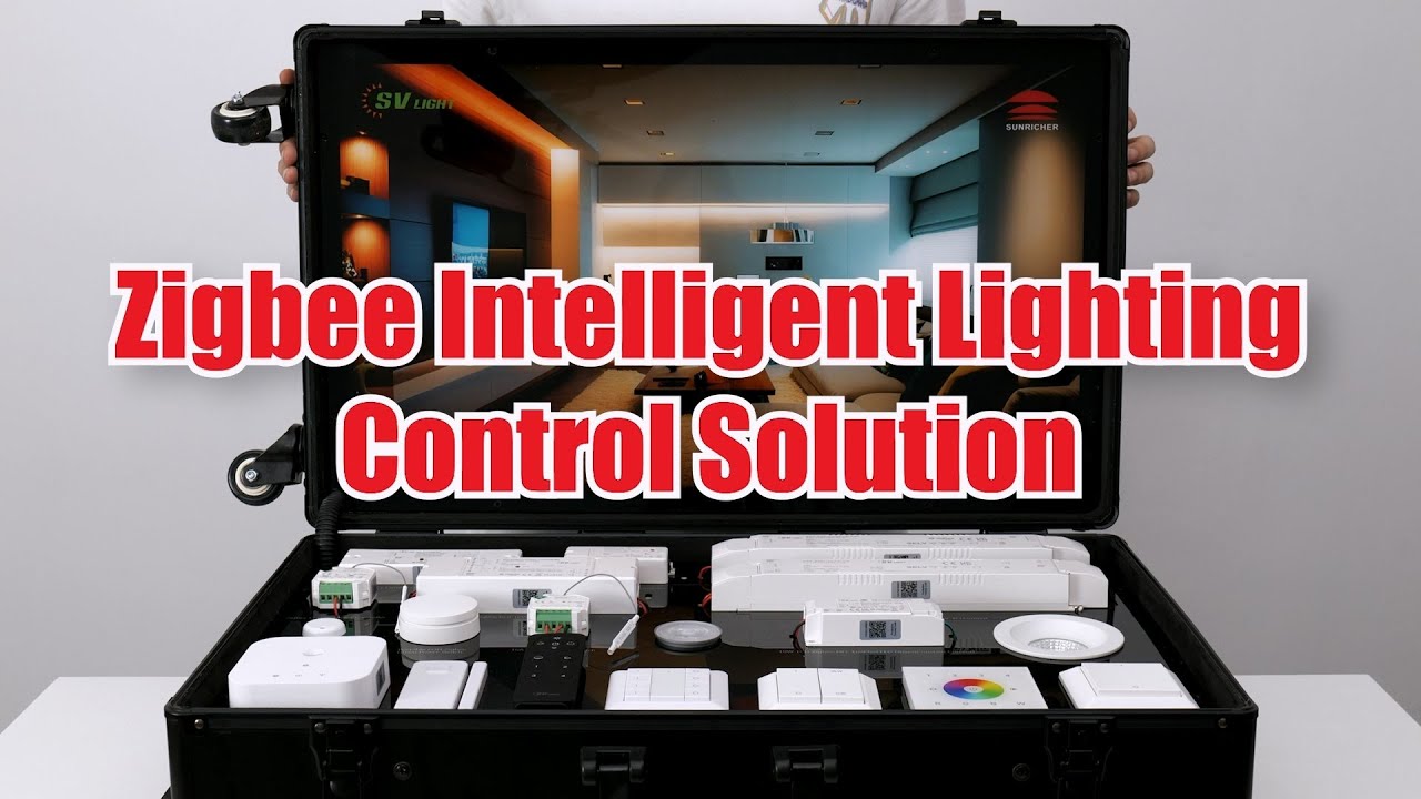 Zigbee Intelligent Lighting Control Solution Youtube