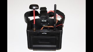 The Hawk Eye Little Pilot VR Goggles with the Eachine FPV DVR