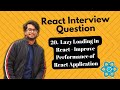 React Interview Questions - Lazy Loading in React || Improve Performance of your React App