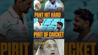 Ouch! Mitchell Starc's fiery delivery hits Rishabh Pant's arm during the intense clash!Follow -