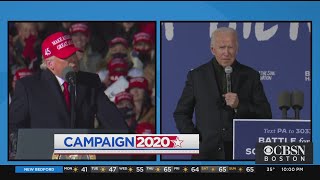 Biden, Trump Make Final Push For Votes Ahead Of Election Day