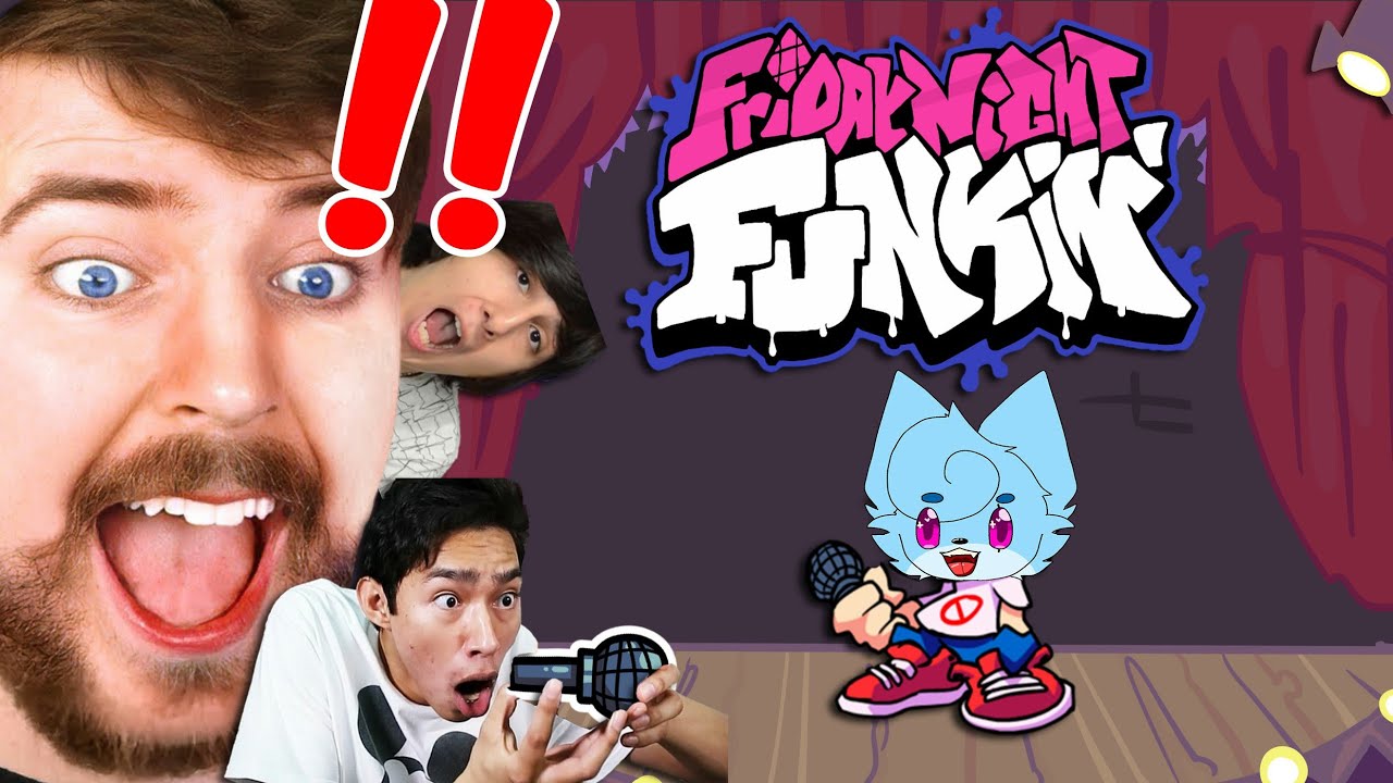 Los Mods De Youtubers En Fnf Youtube