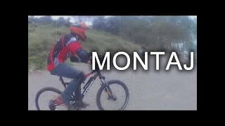 Enduro Bisiklet ile Topraktan Atlama Montaj ( B'TWIN ROCKRIDER 520 S )