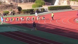 第7回京都強化陸上記録会　男子100m2次レースC組