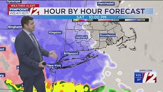 WPRI 12 Weather Forecast 2/8/25: Winter Storm Warning Issued; Plowable Snow Tonight