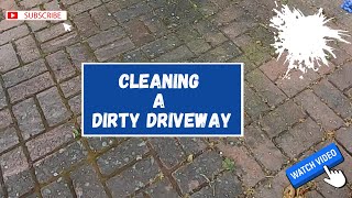 Driveway Cleaning / Restoration [ Pressure Washing ]