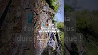 🧗‍♂️Via ferrata la plus difficile Belgique🇧🇪 ! Attention aux blessures 😶