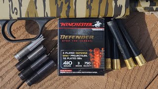 What Choke Is Best? Winchester Defender .410 3\